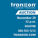 Tranzon Auction Sign