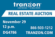 Tranzon Auction Sign
