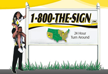 1-800-The-Sign Nationwide sign supplier