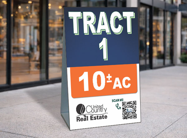 Preview of an A-Frame Sign