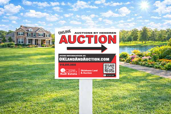 18x24 United Country yard sign for listings and marketing